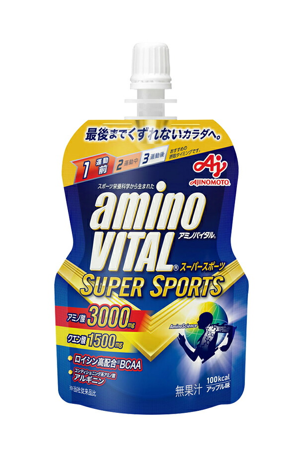 アミノバイタル ゼリードリンク スーパースポーツ（味の素）